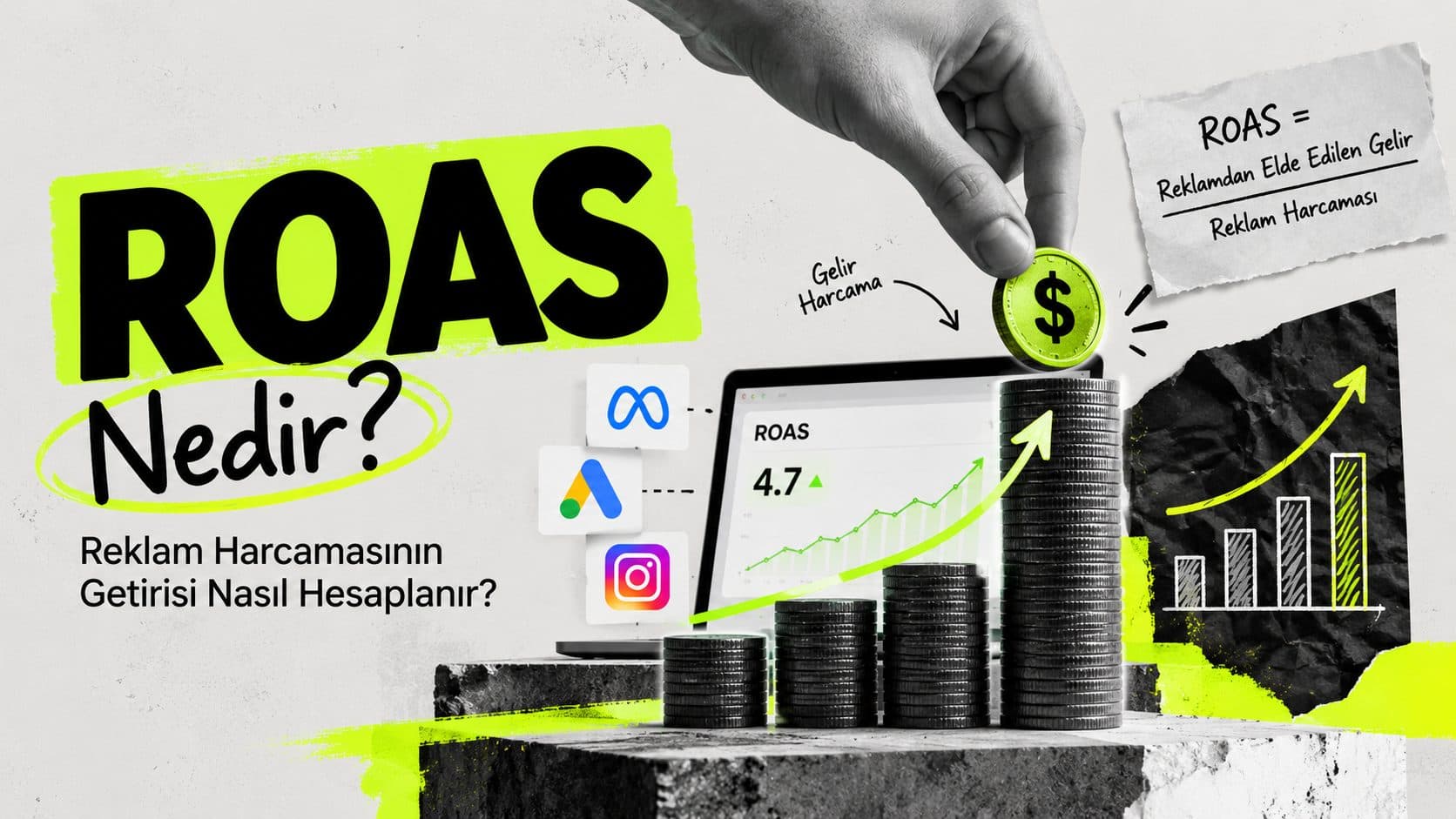 ROAS Nedir? Reklam Harcamasının Getirisi Nasıl Hesaplanır?