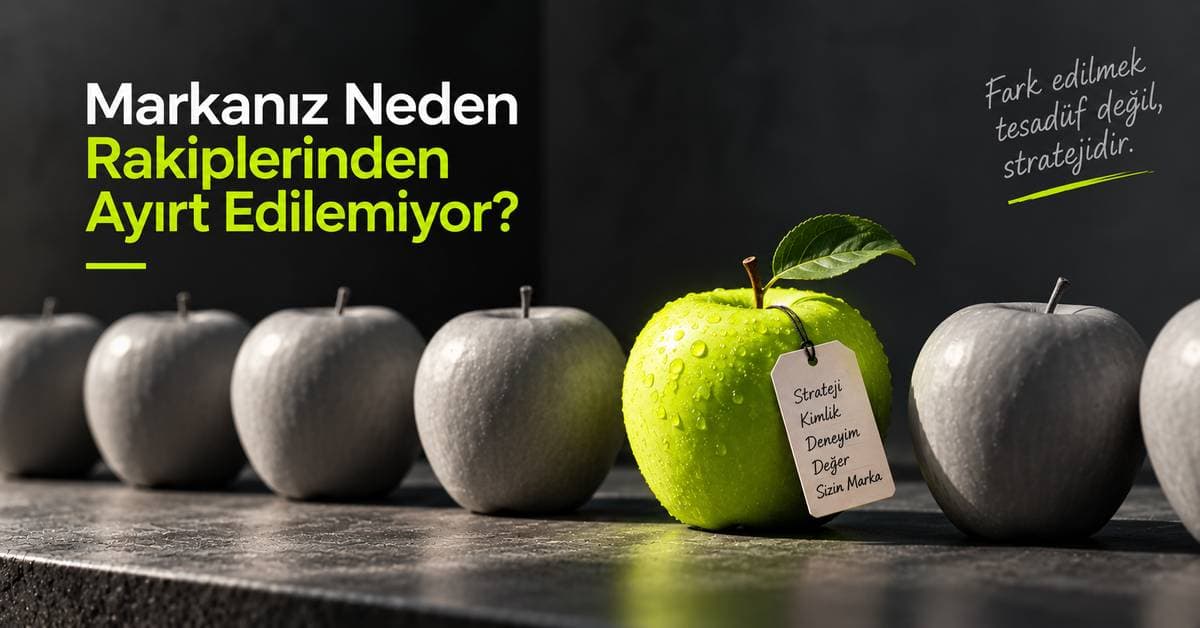 Markanız Neden Rakiplerinden Ayırt Edilemiyor?