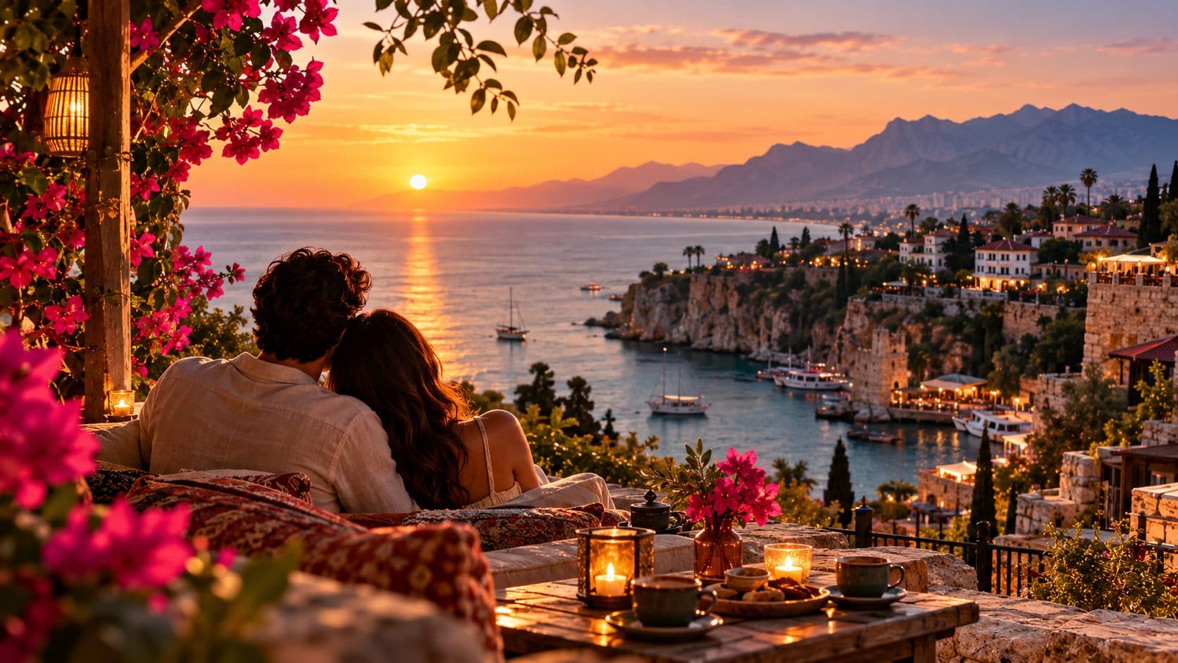 Antalya'da Sevgiliyle Gidilecek Yerler ve Romantik Rotalar