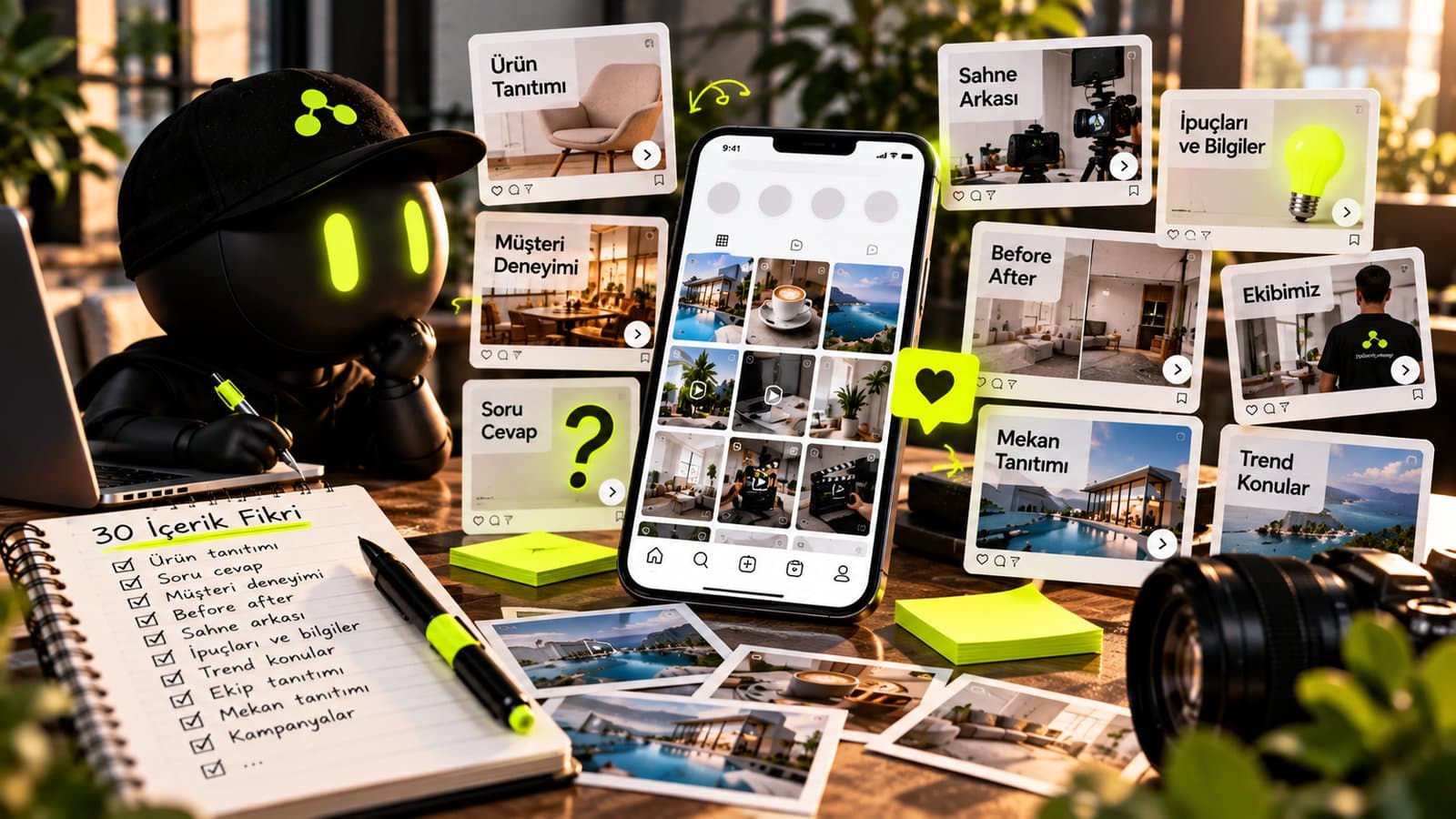 Instagram’da Ne Paylaşmalıyım? İşletmeler İçin 30 İçerik Fikri