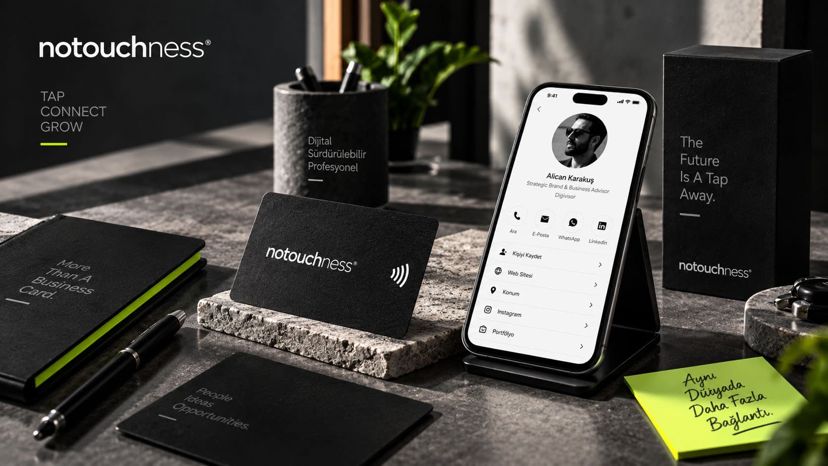 NFC Dijital Kartvizit Nedir? Notouchness ile Yeni Nesil Profesyonel Kimlik