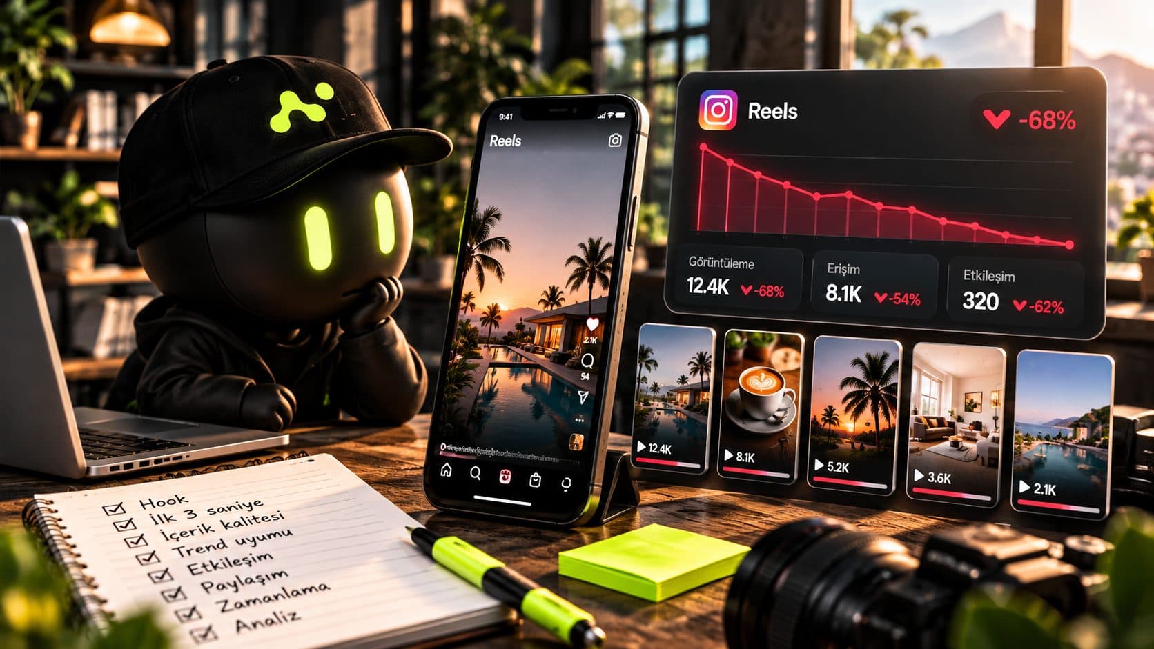 Reels İzlenmeleri Neden Düşer? Instagram’da Düşük Erişimin 12 Olası Nedeni ve Çözümü