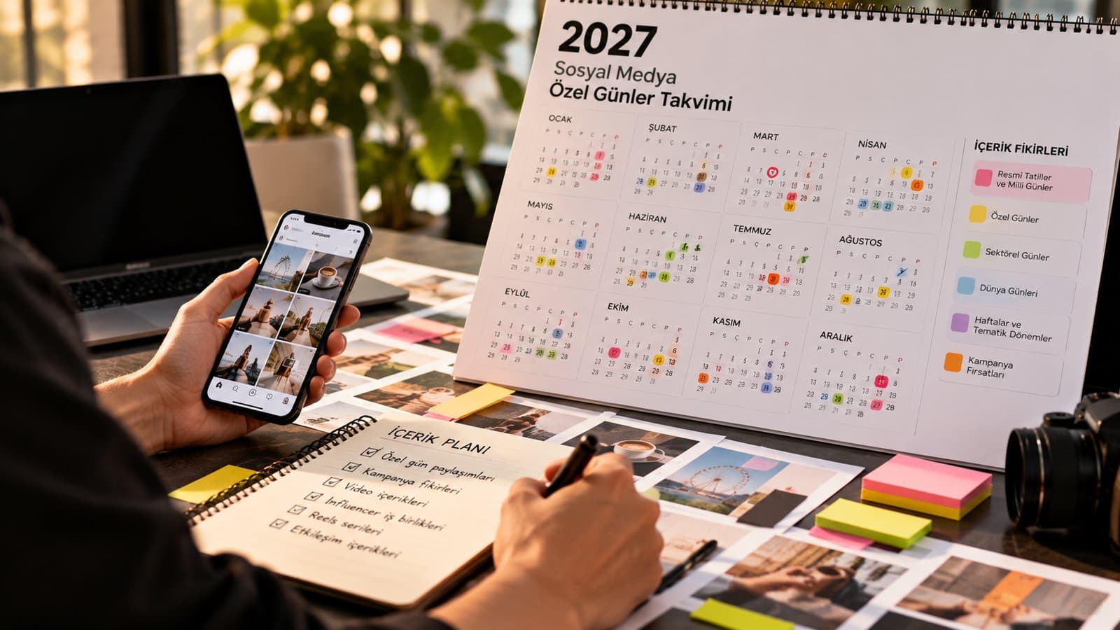 2027 Sosyal Medya Özel Günler Takvimi ve İçerik Fikirleri