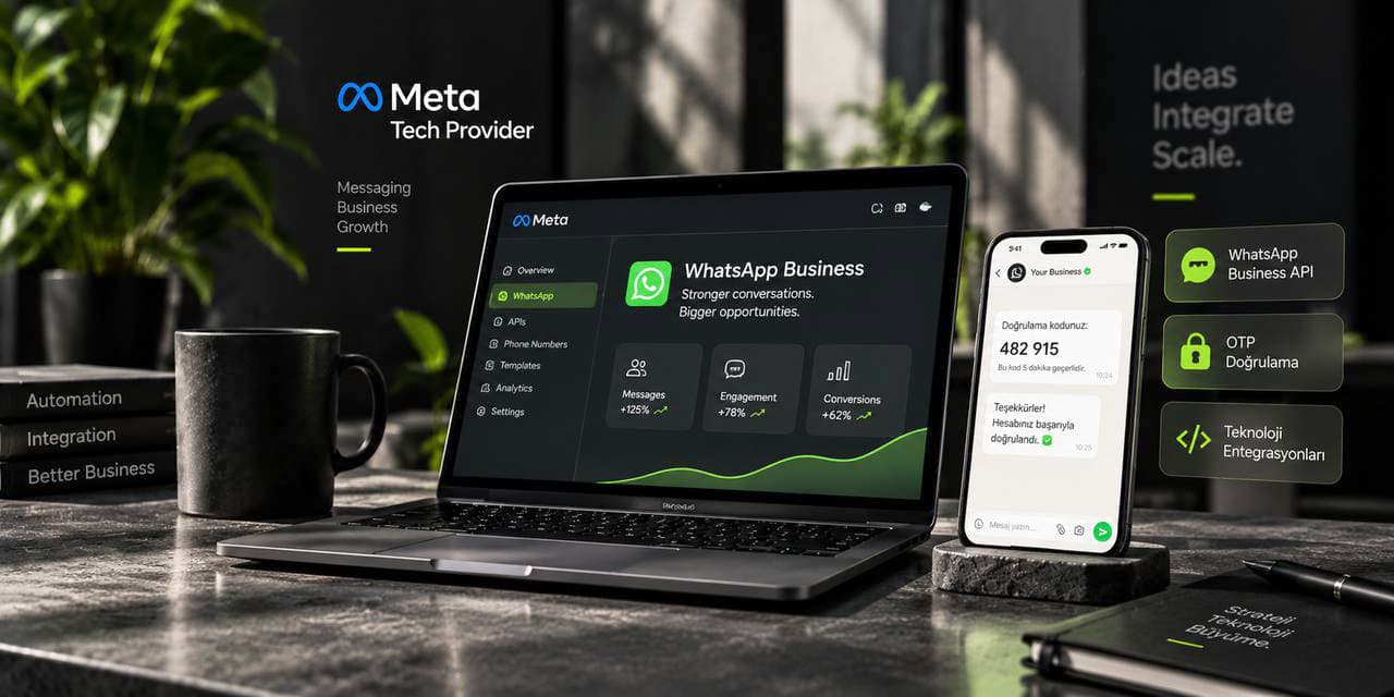 Digivisor Meta Tech Provider Oldu: WhatsApp Business API, OTP ve Teknoloji Entegrasyonlarında Yeni Dönem